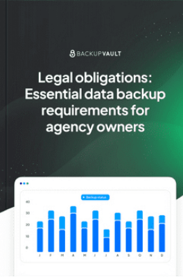 brochure - Legal obligations: essential data backup requirements for agency owners